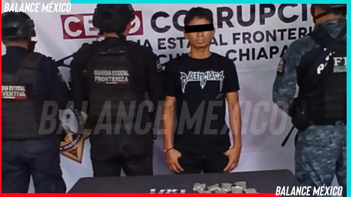  Detienen en Suchiate a presunto integrante del Cártel Chiapas y Guatemala