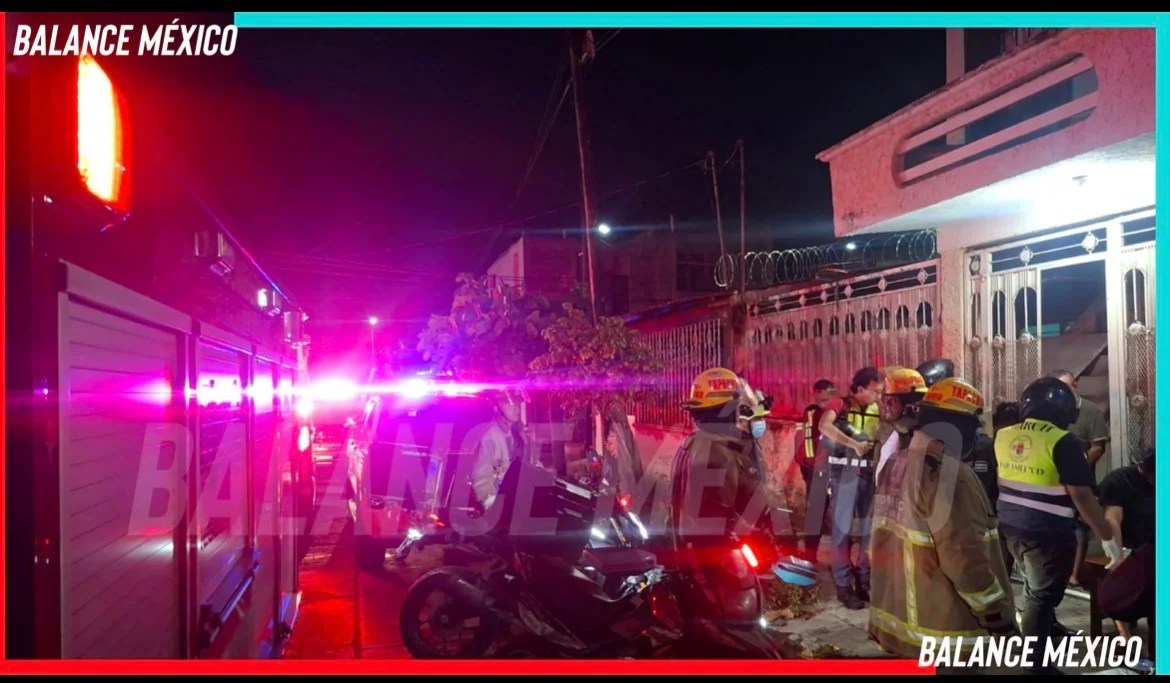 Explosión de cilindro de gas deja un lesionado en Fraccionamiento Las Palmas, Tapachula
