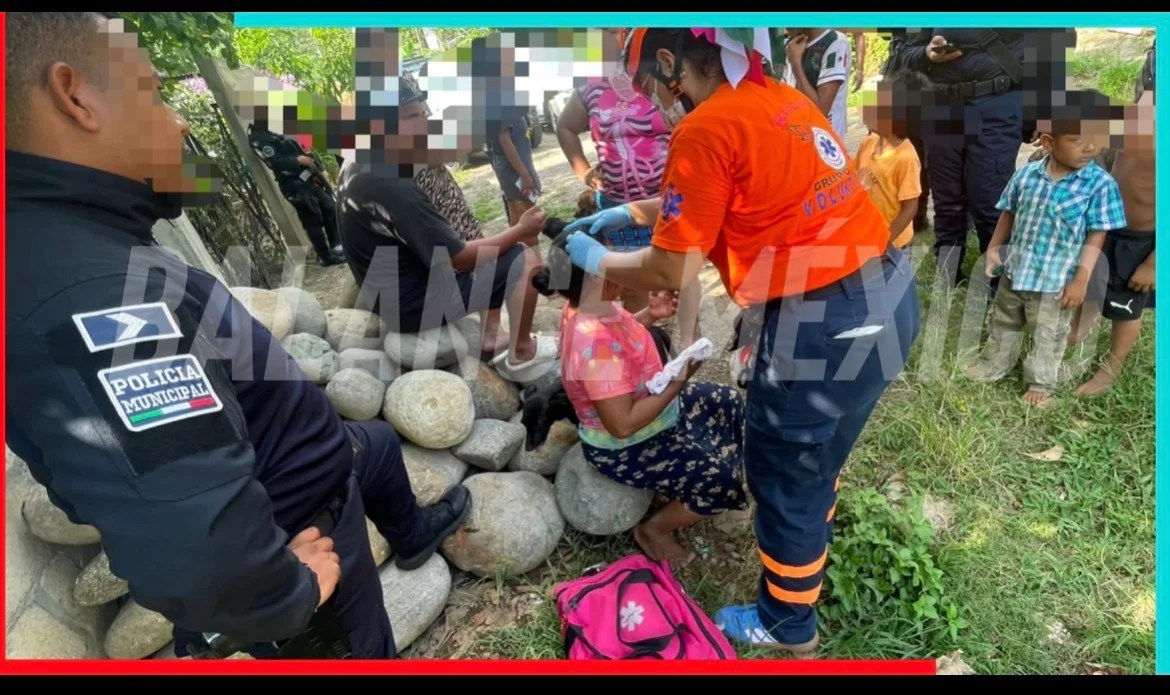 Presunta riña vecinal deja a mujer herida en colonia La Bendición, Tapachula