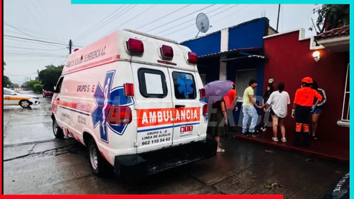 Localizan a una menor de 17 años en estado inconveniente y agresiva en la 6ª Norte de Tapachula