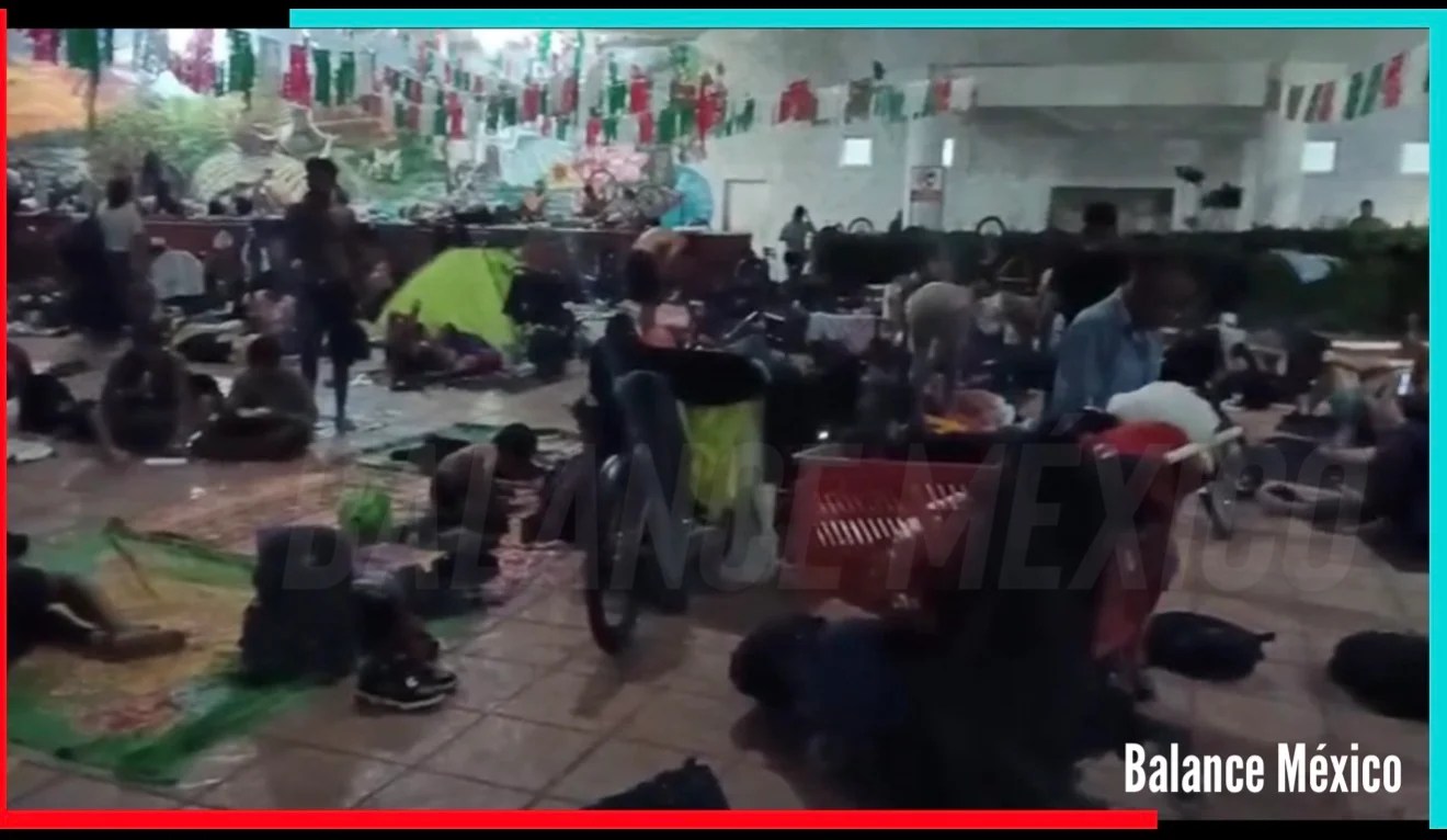 Tras más de una semana de camino desde Tapachula, la caravana “Fe y Esperanza” llega a Pijijiapan