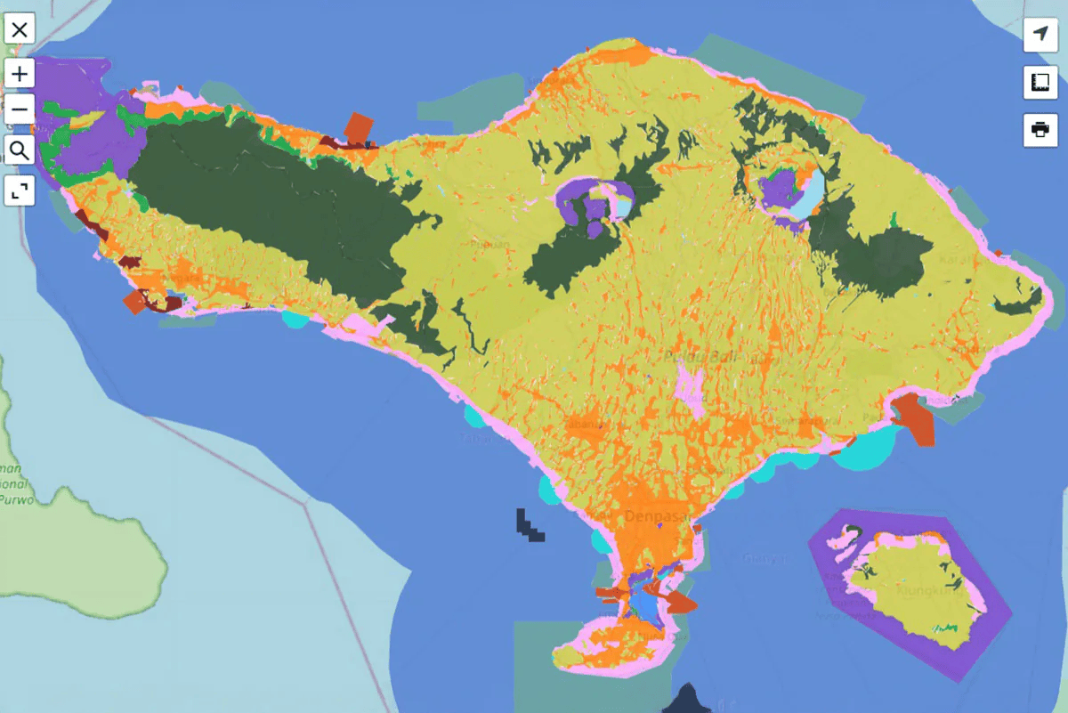 Bali Land Zoning Guide 2026 Check Map Online Free Image 