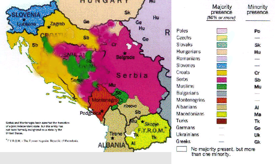 Ethnic cleansing in former yugoslavia