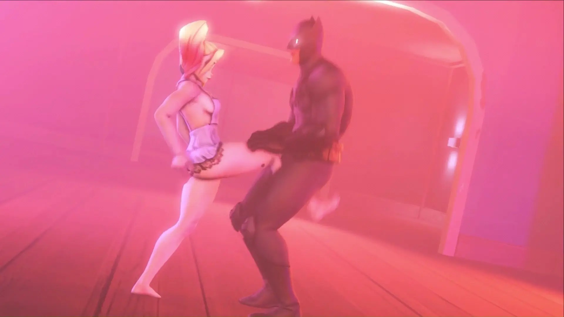 batman balls destroyed by harley