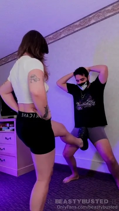 Stacey ballbusting Pt2 beastyballbusting