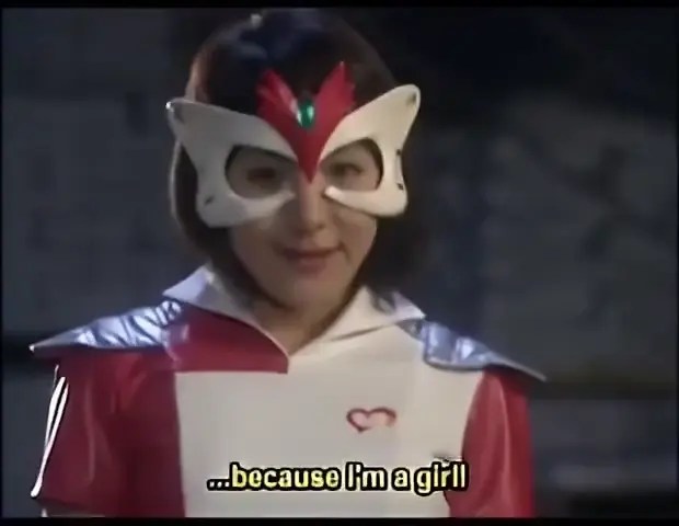 Otasuke girl ep4, a young girl kicking the nuts
