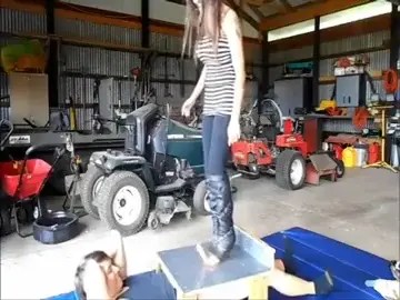 Damien & Pixie Ballbusting Series Cockbox Destroyers