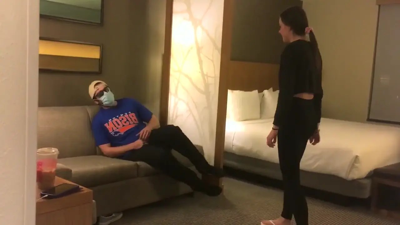Only Ball Kicking Flip Flop Ballbusting
