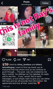 Rolling Ray’s Family Issues Warning Over Fake Fundraiser Pages Rolling Ray’s Family Issues Warning Over Fake Fundraiser Pages