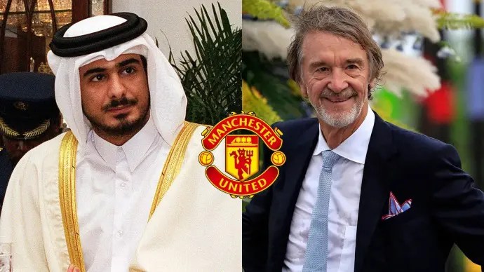 Sheikh and Jim Ratcliffe of INEOS