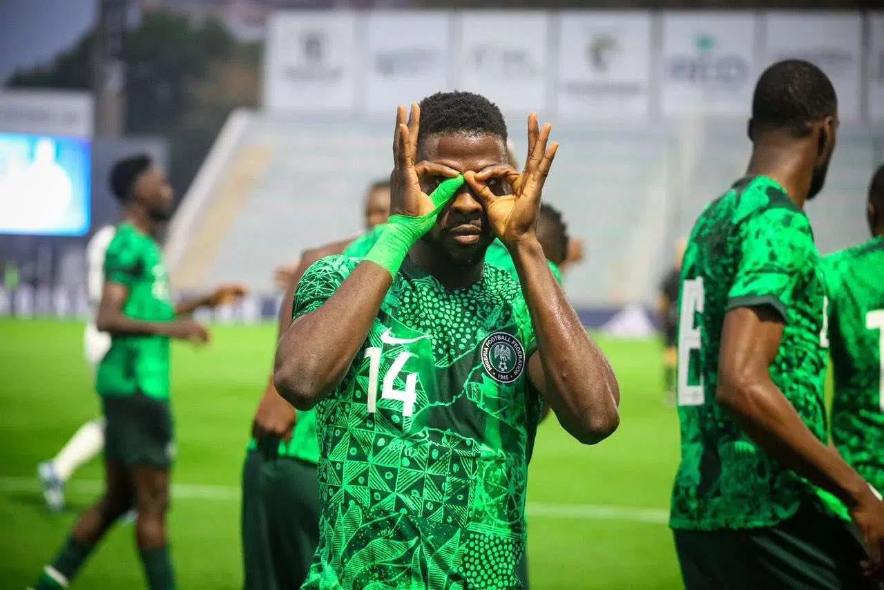 Kelechi Iheanacho for the Super Eagles