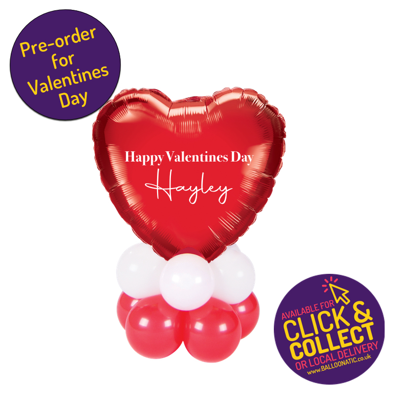 Personalised Valentine's Mini Bouquet