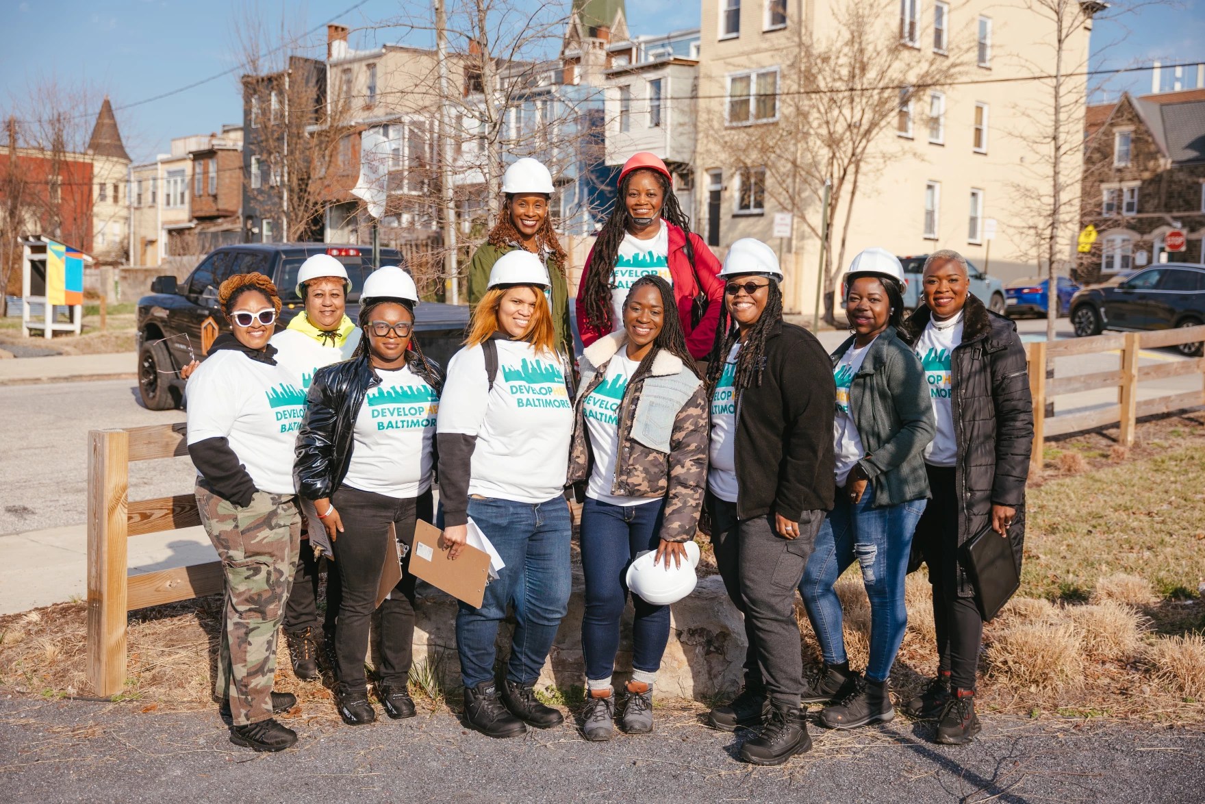About 40 women have graduated from Baltimore’s DevelopHER program. “We’ve tapped into a niche of women who are hungry to get into real estate,” said program director Tameka Harris. Photo courtesy of Walter J. Washington.