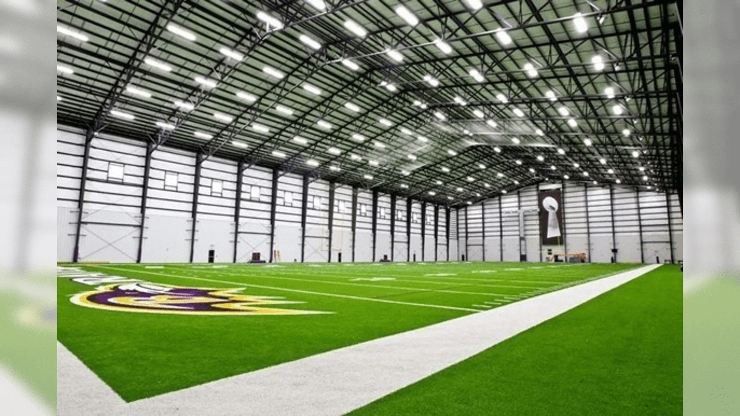 The Under Amour Performance Center in Owings Mills serves as the Baltimore Ravens' headquarters and training facility. Photo courtesy Baltimore Ravens.