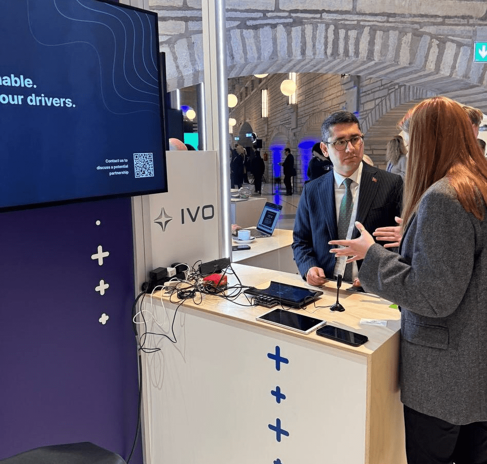 IVO presentation at the Bamboo Group booth