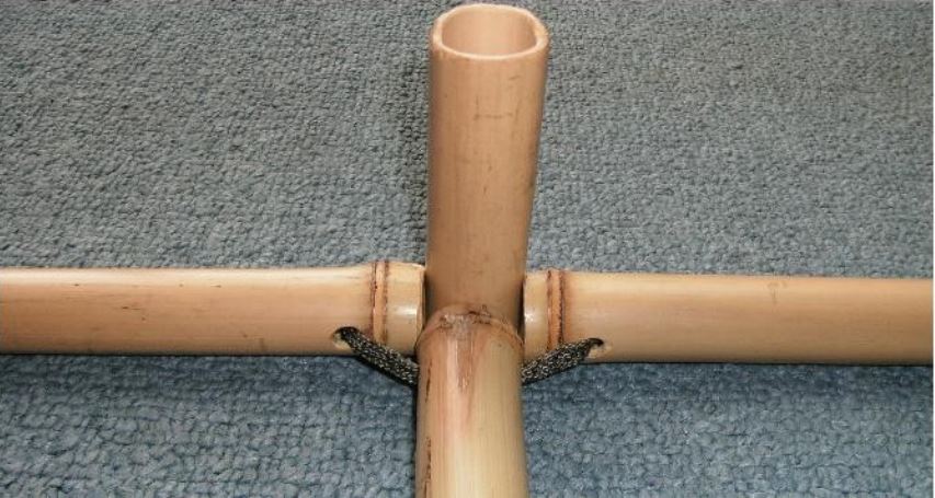 Assembler des bambous avec un brêlage simple · 1. Techniques De Joints Pour Bambou Bambou World Bambou Pour Particulier Et Professionel