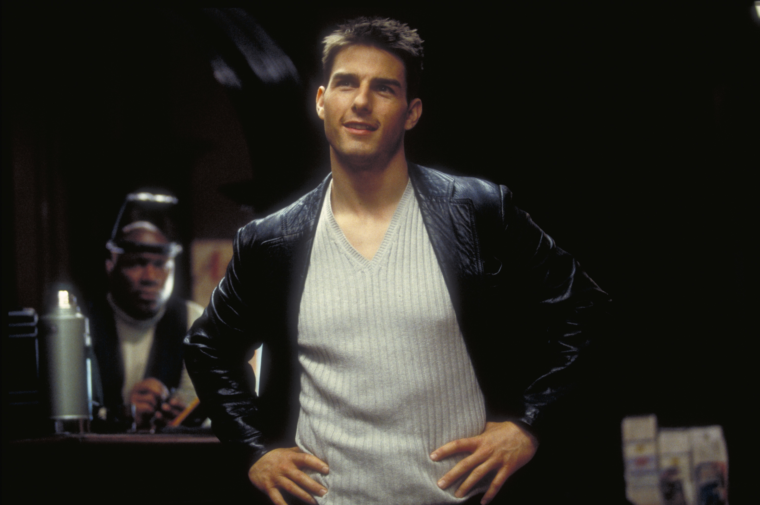 Mission: Impossible — Tom Cruise's Black Leather Blazer as Ethan