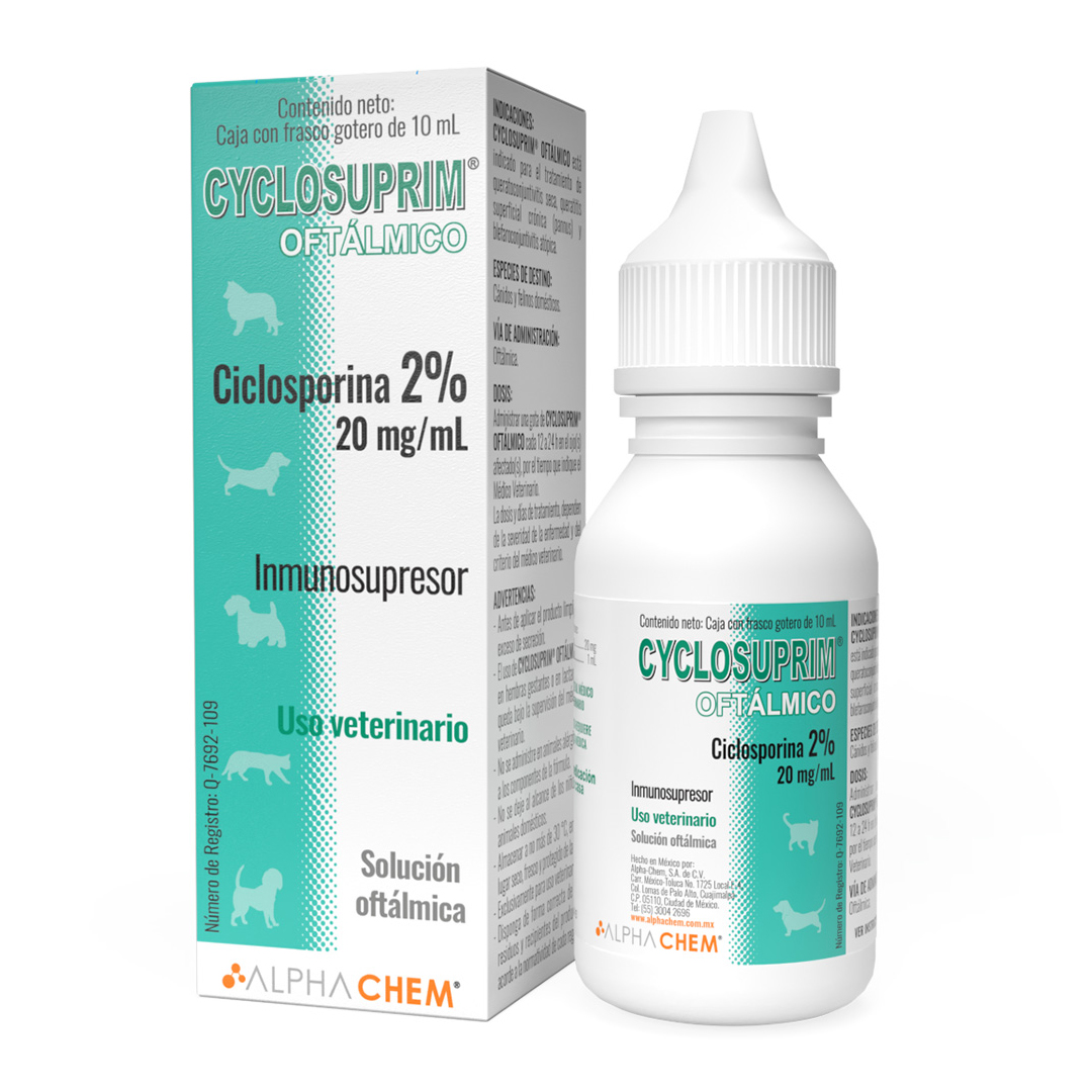 CYCLOSUPRIM 2% 10 ML ALPHACHEM