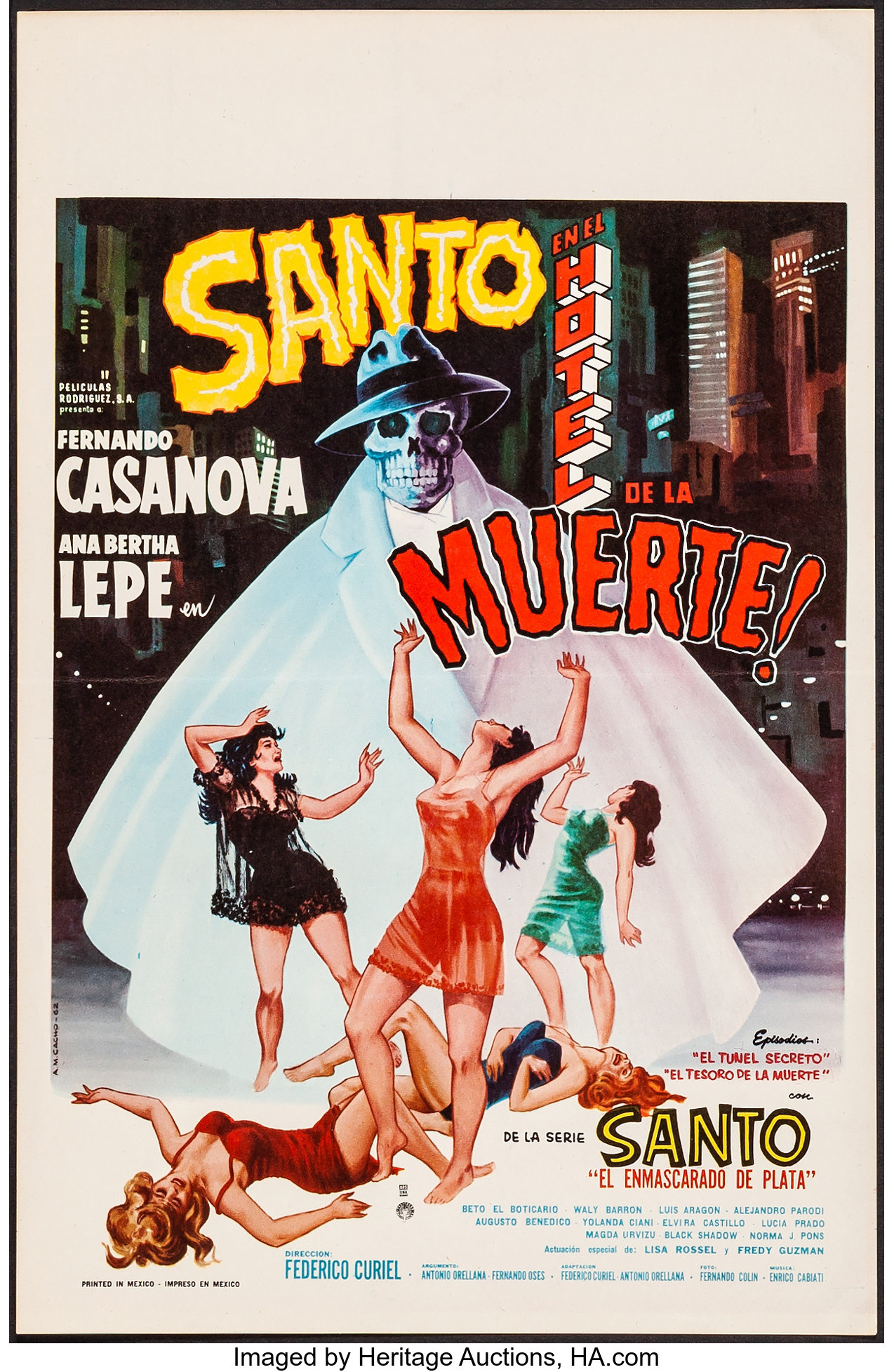 Santo en el Hotel de la Muerte (1963)