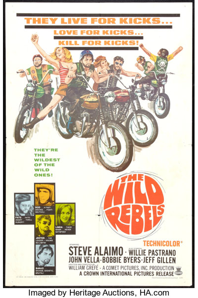 SAVAGE CINEMA: The Wild Rebels (1967)