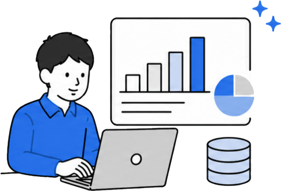 経営データをもとに業務を実行するBanSo AIPのイメージ