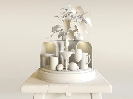 The creation of an animated e-card