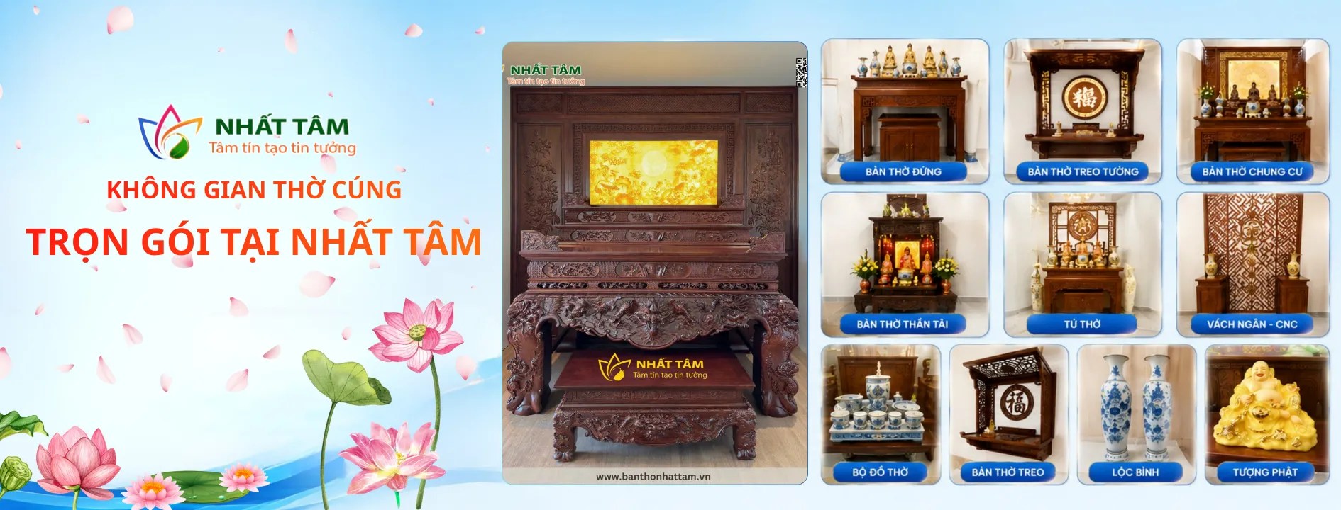 Bàn thờ Đà Nẵng +99 Mẫu Bàn thờ Tủ Thờ Đẹp Tại Đà Nẵng