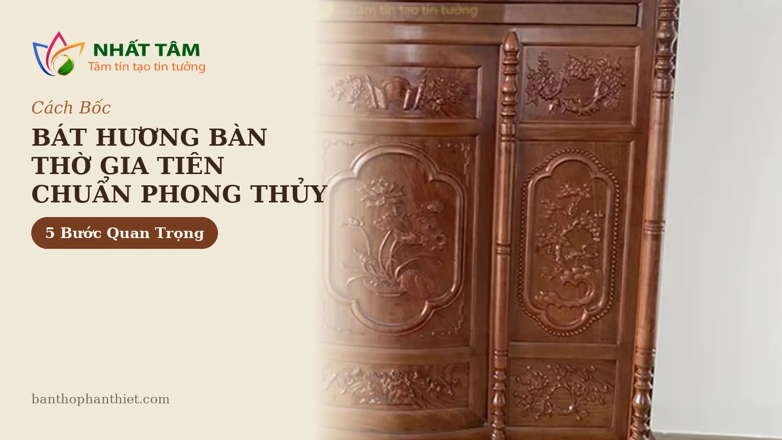 Cách Bốc Bát Hương Bàn Thờ Gia Tiên Chuẩn Phong Thủy: 5 Bước Quan Trọng