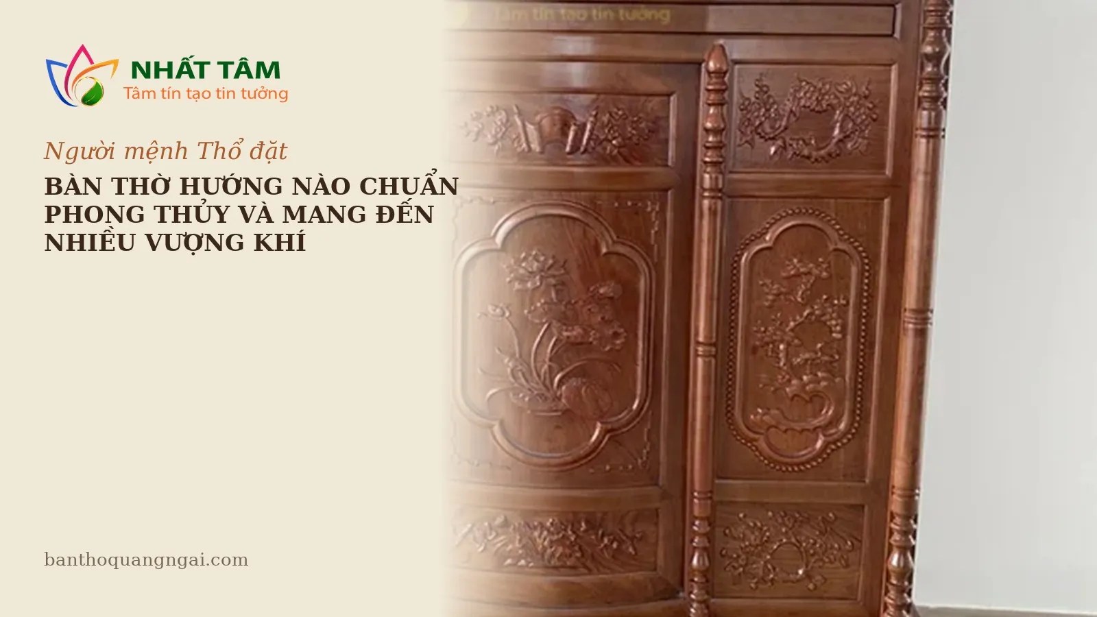 Người mệnh Thổ đặt bàn thờ hướng nào chuẩn phong thủy và mang đến nhiều vượng khí