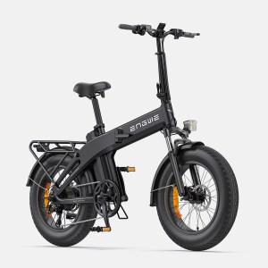 ENGWE Bike EP-2 BOOST 3.0 BLACK-GREY 48V 250W 13,5Ah ruote 20"x4.0 Bici Elettrica