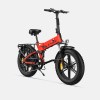 ENGWE ENGINE X 48 V 13Ah Fat Bike Wheel Size 20" BICI ELETTRICA. BLACK-RED-WHITE - immagine 12