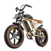 JANSNO X70 48V 34Ah 750W Bicicletta Elettrica DUAL BATTTERY 20"x 4.0 Bicicletta Elettrica DOPPIA BATTERIA(SPEDIBILE DAL 15 OTTOBRE) - immagine 13
