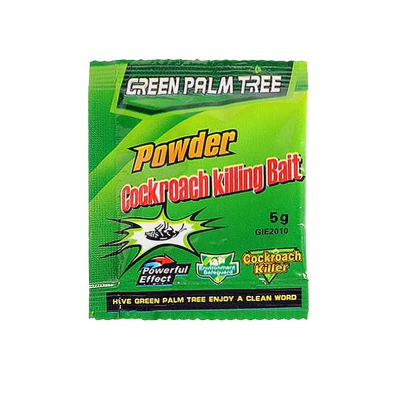 Cockroach Killing Bait Powder - Green Killer Cockroach Bait Killer Powerful Effect Insecticide