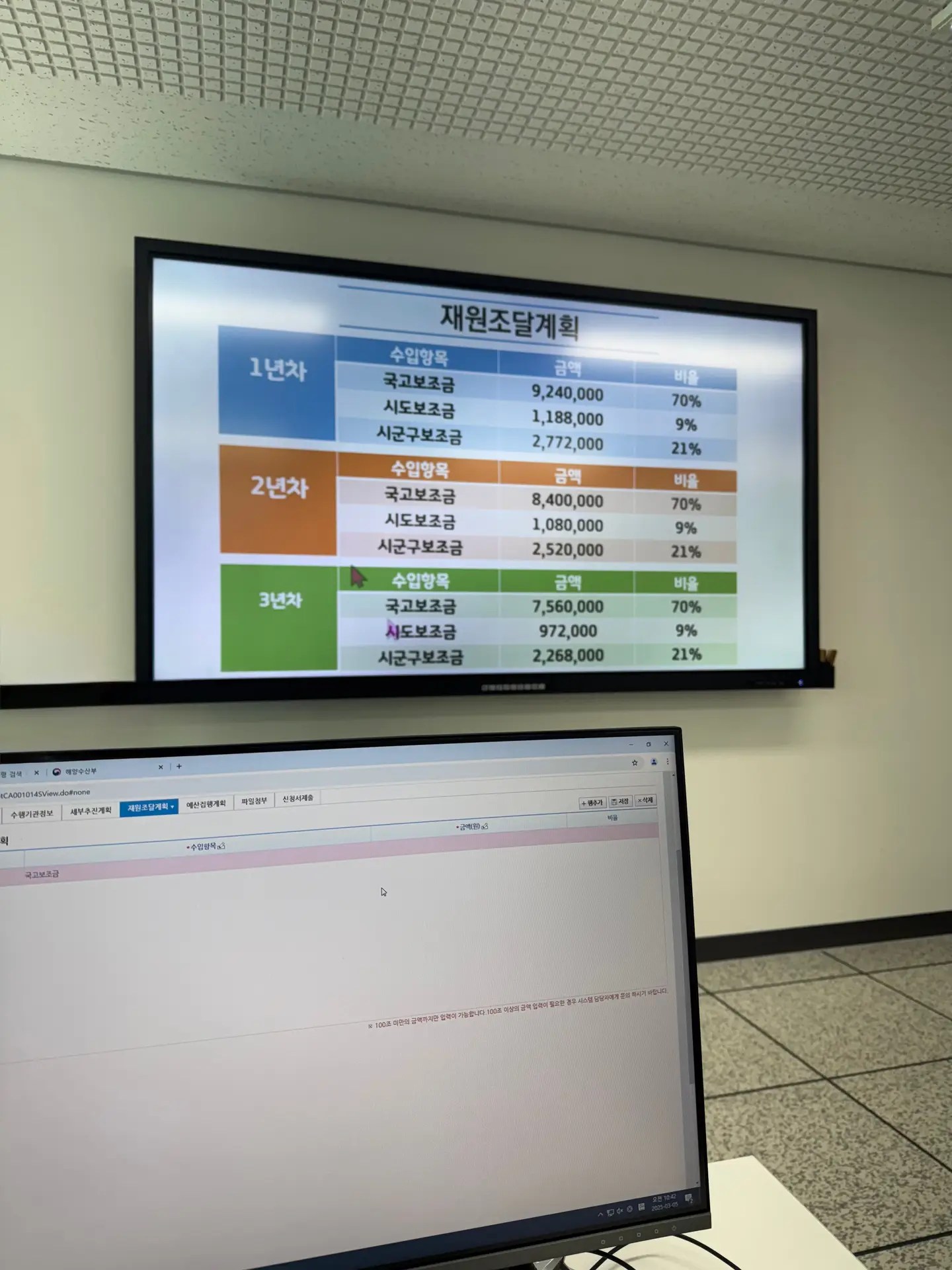 귀어 준비생들이 교육을 받는 모습