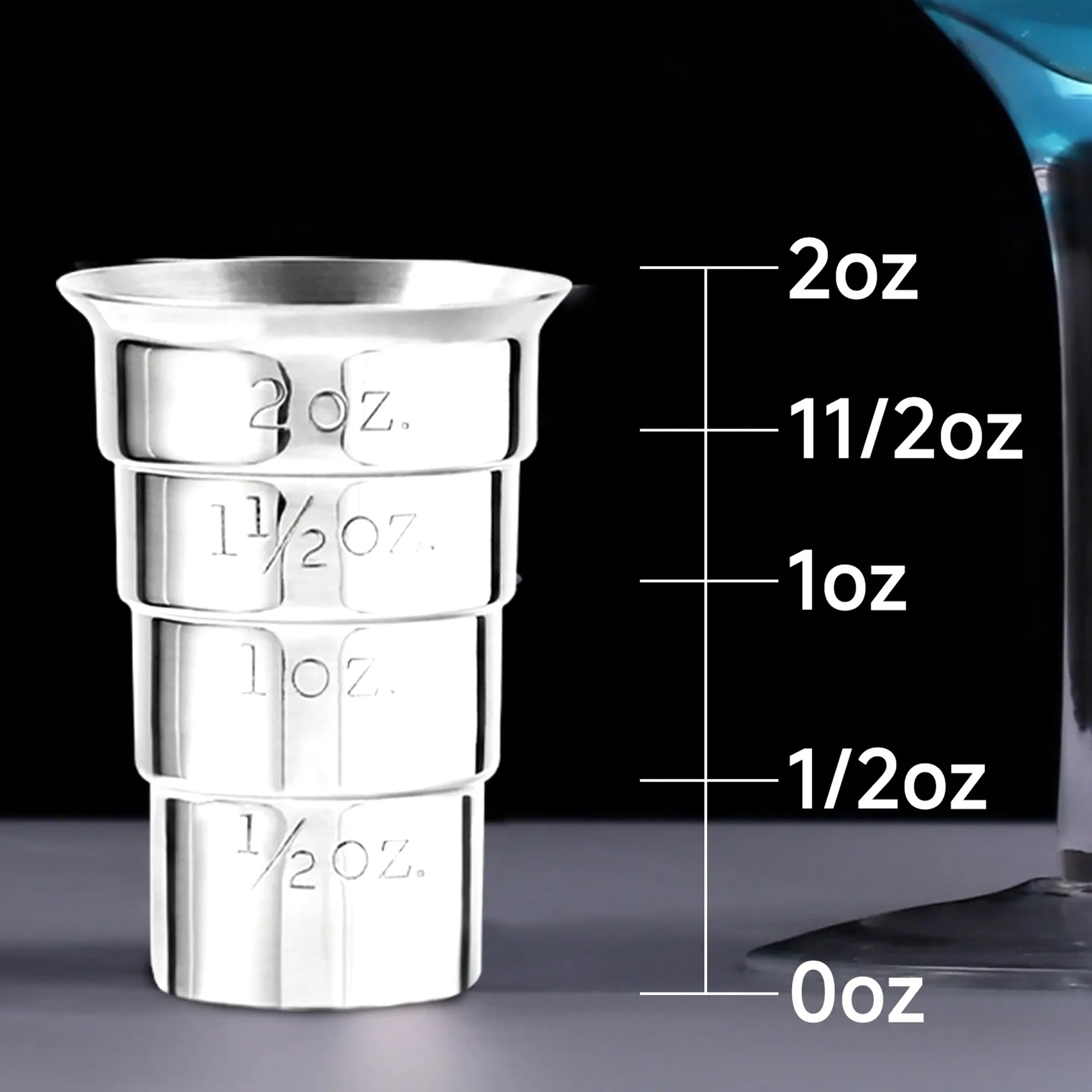 3-pieces Stainless Steel Mirror Polished French Bartender Kit Cocktail Shaker Set - Image 5