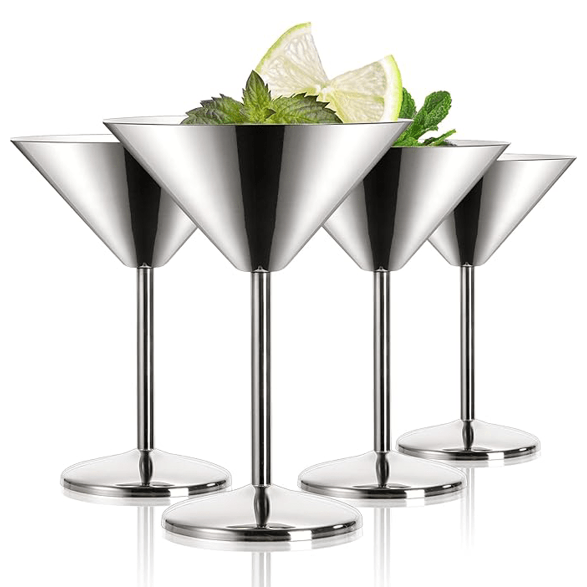 A Set of Martini Glasses