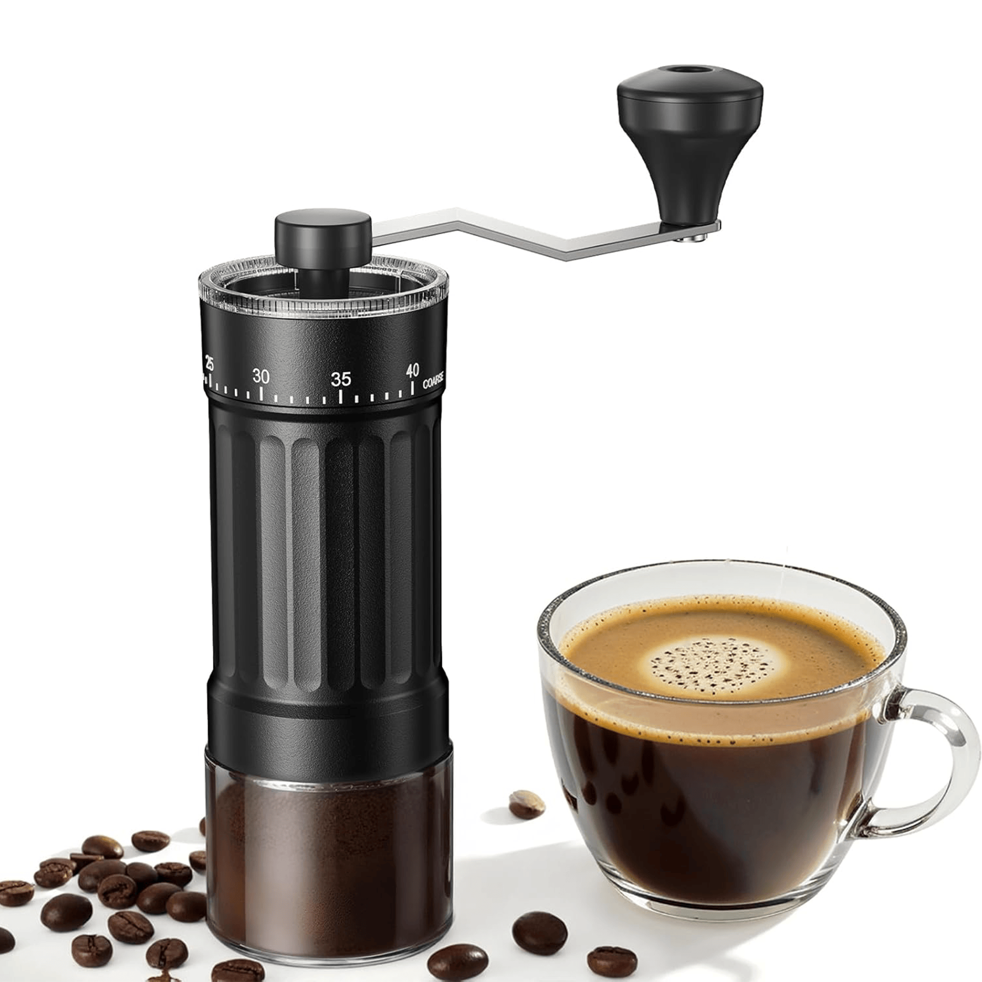 Stainless Steel Manual Coffee Grinder