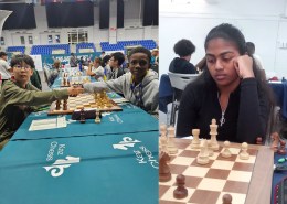 Wilson takes clear lead in national female chess championship