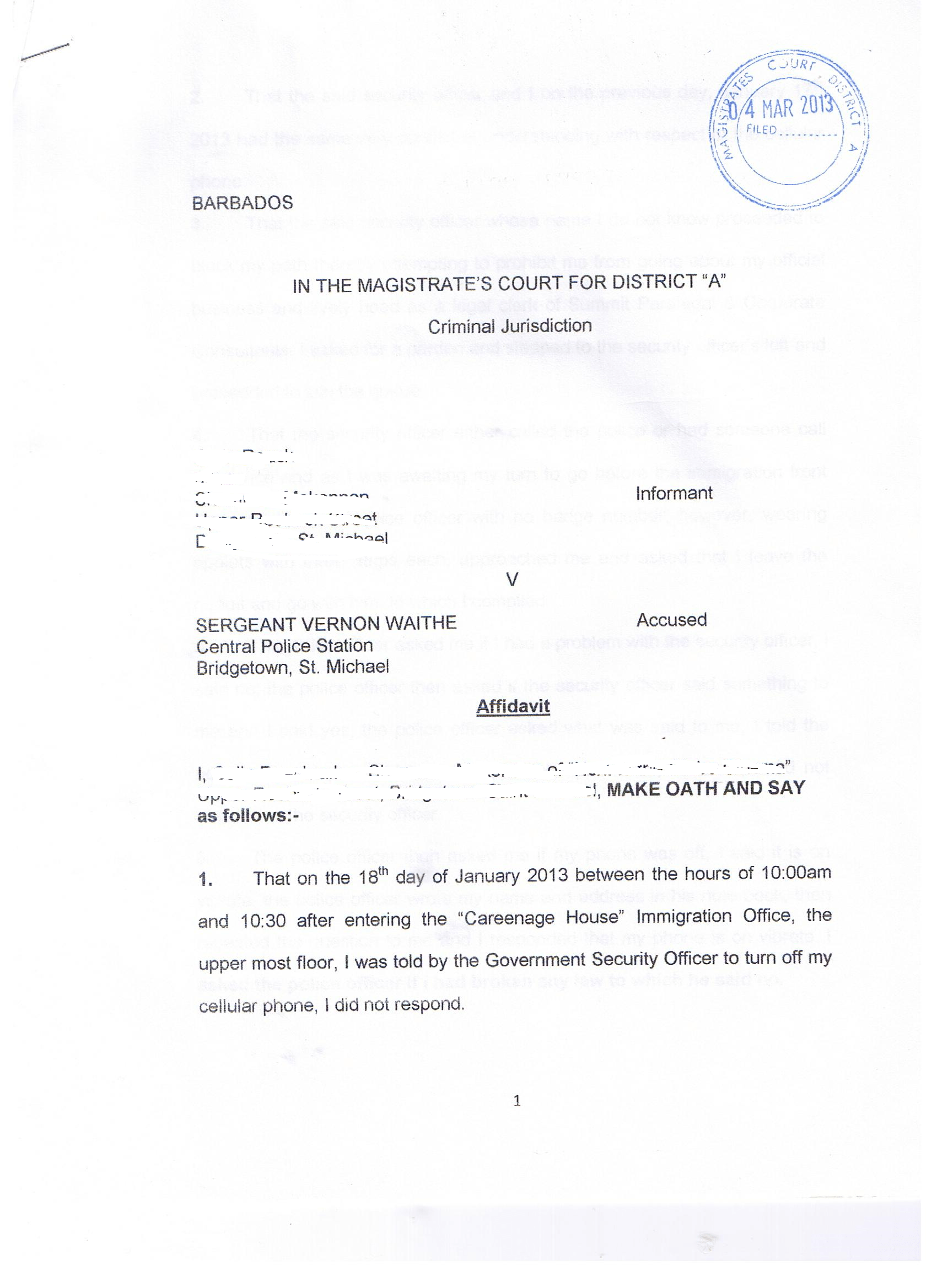 Sgt Vernon Waithe (2)