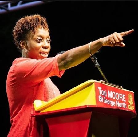 General Secretary, MP and NISSS Board Member Toni Moore serving three MASTERS