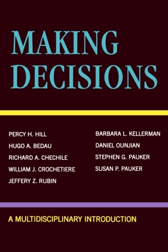 Making Decisions Barbara Kellerman book cover