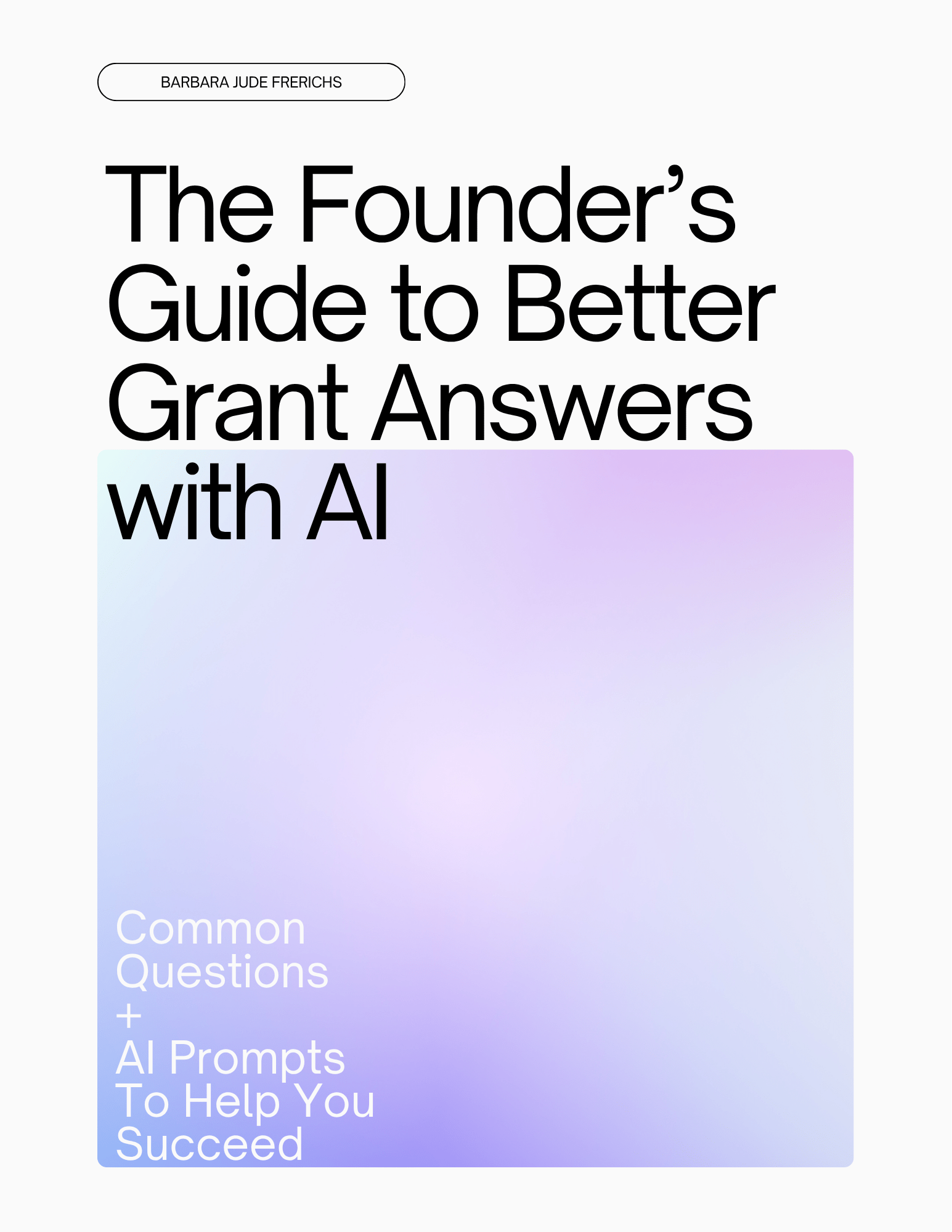 Founder's Guide cover