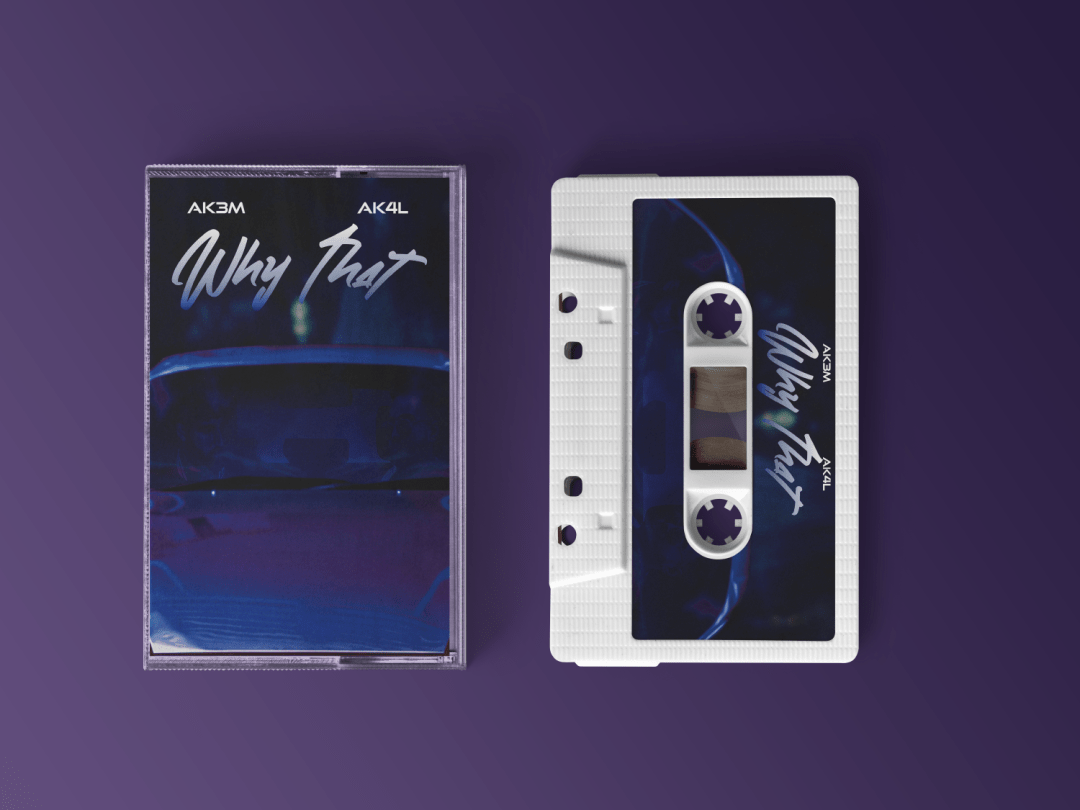 WhyThat__Process 4 Why That by Akal Inder single cover and cassette mock up.