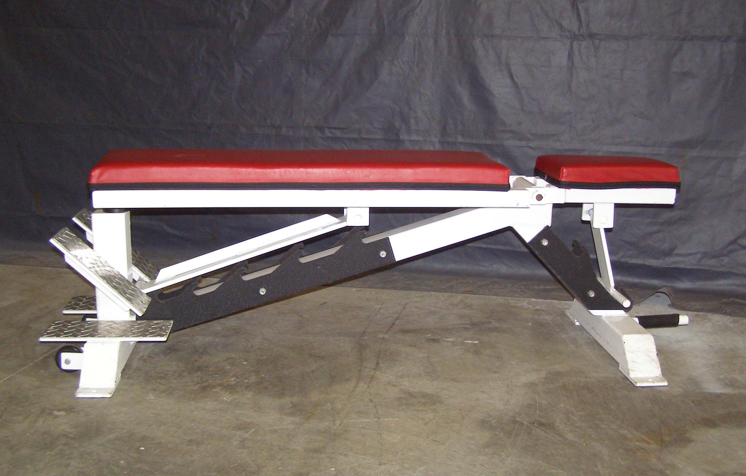 Leg raise for lower abs · lie on the bench and hold the handlebar. benches