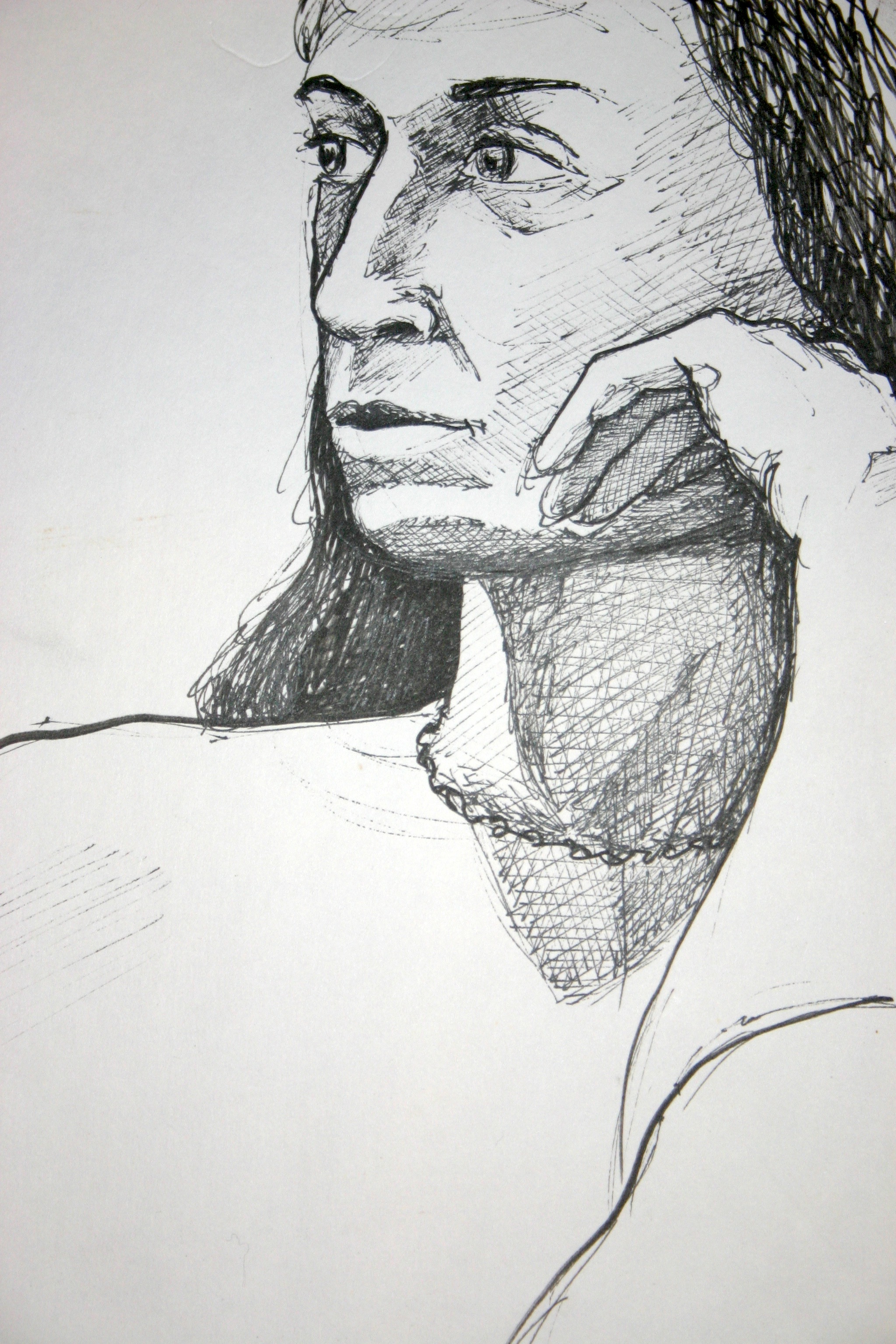 Lydia. Framed. Artist's private collection (not for sale) c. early 2000s