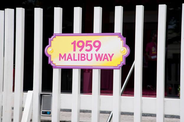 A entrada com o endereço da casa da Barbie | Foto: Museu Encantado - via Facebook