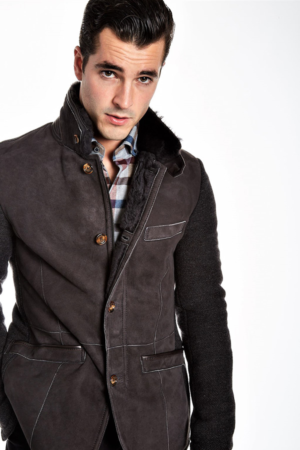 gimos shearling jacket