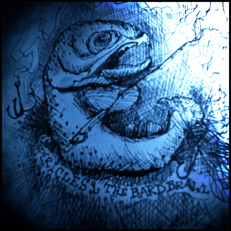 Artwork - Stephanie E.M. Coleman. A fish fisher of men from Pericles.