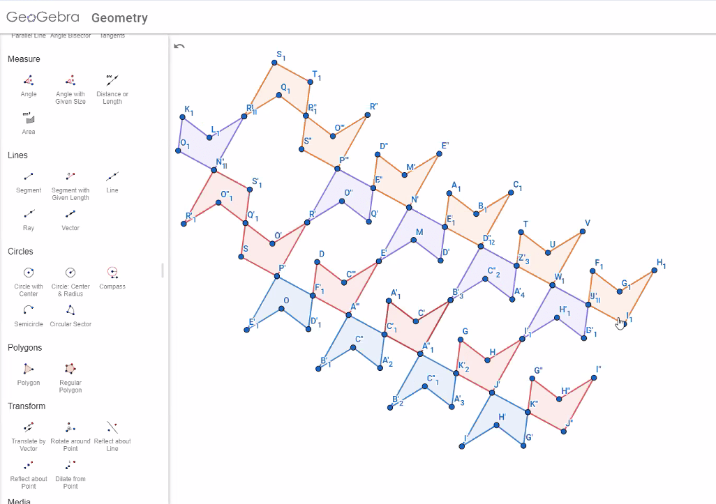 Student's work in Computer Science Class.