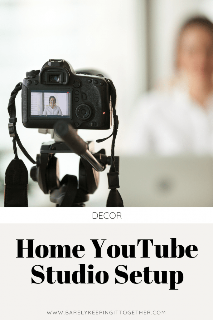 Home youtube studio setup